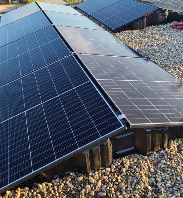 Huber Solarfix montiert